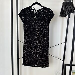 LOFT Black Mini Dress